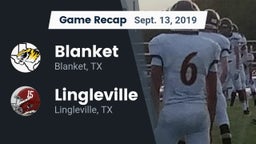 Recap: Blanket  vs. Lingleville  2019