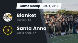 Recap: Blanket  vs. Santa Anna  2019