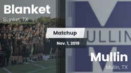 Matchup: Blanket vs. Mullin  2019