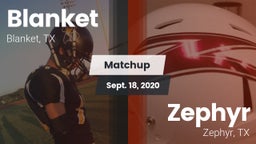 Matchup: Blanket vs. Zephyr  2020