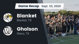 Recap: Blanket  vs. Gholson  2020