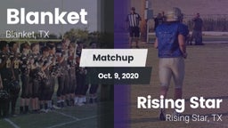 Matchup: Blanket vs. Rising Star  2020