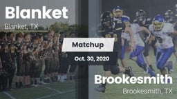 Matchup: Blanket vs. Brookesmith  2020