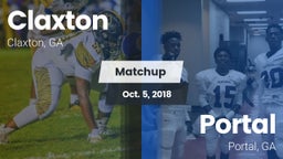 Matchup: Claxton vs. Portal  2018