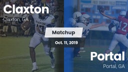 Matchup: Claxton vs. Portal  2019