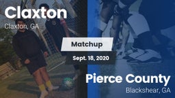 Matchup: Claxton vs. Pierce County  2020
