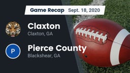 Recap: Claxton  vs. Pierce County  2020