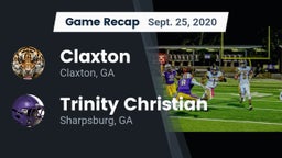 Recap: Claxton  vs. Trinity Christian  2020