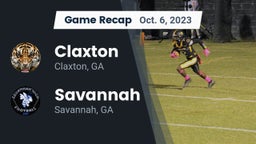 Recap: Claxton  vs. Savannah  2023