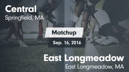 Matchup: Central vs. East Longmeadow  2016