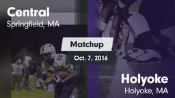 Matchup: Central vs. Holyoke  2016