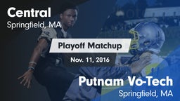 Matchup: Central vs. Putnam Vo-Tech  2016