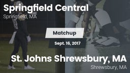 Matchup: Springfield Central vs. St. Johns  Shrewsbury, MA 2017