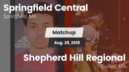 Matchup: Springfield Central vs. Shepherd Hill Regional  2018