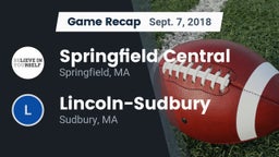 Recap: Springfield Central  vs. Lincoln-Sudbury  2018