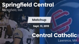 Matchup: Springfield Central vs. Central Catholic  2019