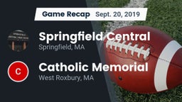Recap: Springfield Central  vs. Catholic Memorial  2019