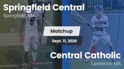 Matchup: Springfield Central vs. Central Catholic  2020