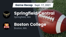 Recap: Springfield Central  vs. Boston College  2021