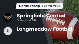 Recap: Springfield Central  vs. Longmeadow  Football 2023