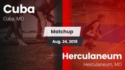 Matchup: Cuba vs. Herculaneum  2018