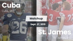 Matchup: Cuba vs. St. James  2019