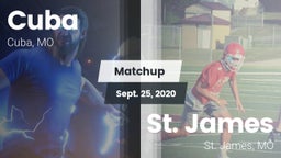 Matchup: Cuba vs. St. James  2020
