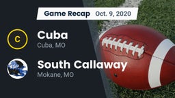 Recap: Cuba  vs. South Callaway  2020