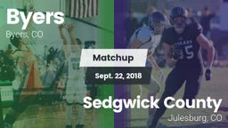 Matchup: Byers vs. Sedgwick County  2018