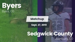 Matchup: Byers vs. Sedgwick County  2019