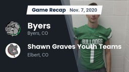 Recap: Byers  vs. Shawn Graves Youth Teams 2020