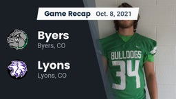 Recap: Byers  vs. Lyons  2021