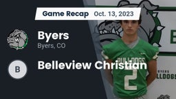 Recap: Byers  vs. Belleview Christian 2023