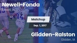 Matchup: Newell-Fonda vs. Glidden-Ralston  2017