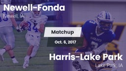 Matchup: Newell-Fonda vs. Harris-Lake Park  2017