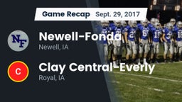 Recap: Newell-Fonda  vs. Clay Central-Everly  2017