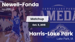 Matchup: Newell-Fonda vs. Harris-Lake Park  2018