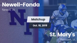 Matchup: Newell-Fonda vs. St. Mary's  2019