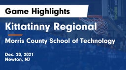 Kittatinny Regional  vs Morris County School of Technology Game Highlights - Dec. 20, 2021