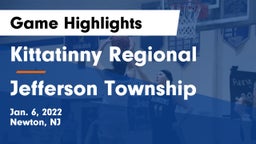 Kittatinny Regional  vs Jefferson Township  Game Highlights - Jan. 6, 2022