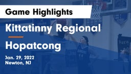 Kittatinny Regional  vs Hopatcong  Game Highlights - Jan. 29, 2022