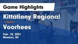 Kittatinny Regional  vs Voorhees  Game Highlights - Feb. 18, 2022