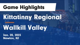 Kittatinny Regional  vs Wallkill Valley  Game Highlights - Jan. 20, 2023