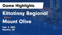 Kittatinny Regional  vs Mount Olive  Game Highlights - Feb. 2, 2023