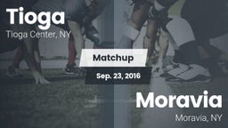 Matchup: Tioga vs. Moravia  2016