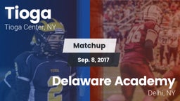Matchup: Tioga vs. Delaware Academy  2017