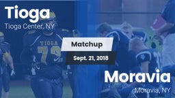 Matchup: Tioga vs. Moravia  2018
