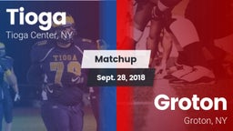 Matchup: Tioga vs. Groton  2018