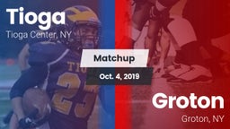 Matchup: Tioga vs. Groton  2019