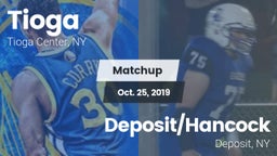 Matchup: Tioga vs. Deposit/Hancock  2019